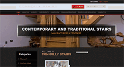 Desktop Screenshot of connollystairs.ie