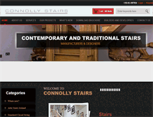 Tablet Screenshot of connollystairs.ie
